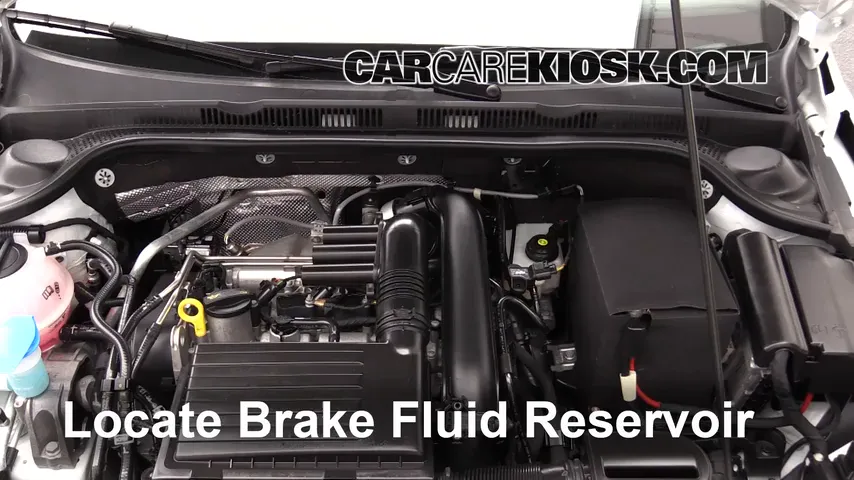 2017 Volkswagen Jetta S 1.4L 4 Cyl. Turbo Brake Fluid Add Fluid